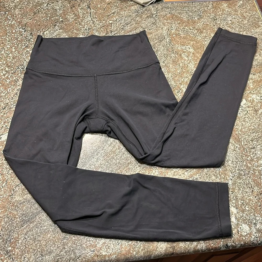 Lulu Lemon Align 25” Tight Leggings Black Yoga Pants Workout Stretchy Sz 6